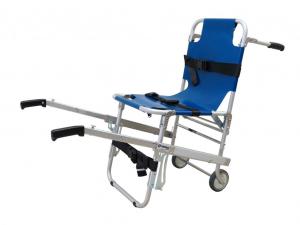 Chaise portoir pour ambulance 4 poignées norme EN1864